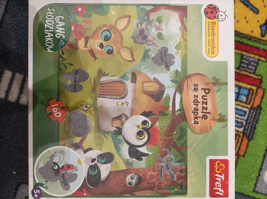 Puzzle Gang słodziaków 5+