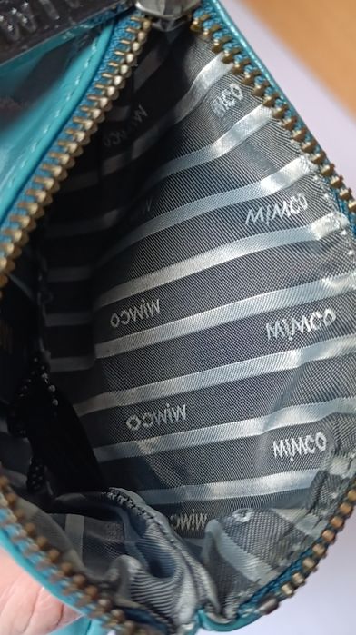 Брендовая кожаная мини сумочка, кошелек mimco