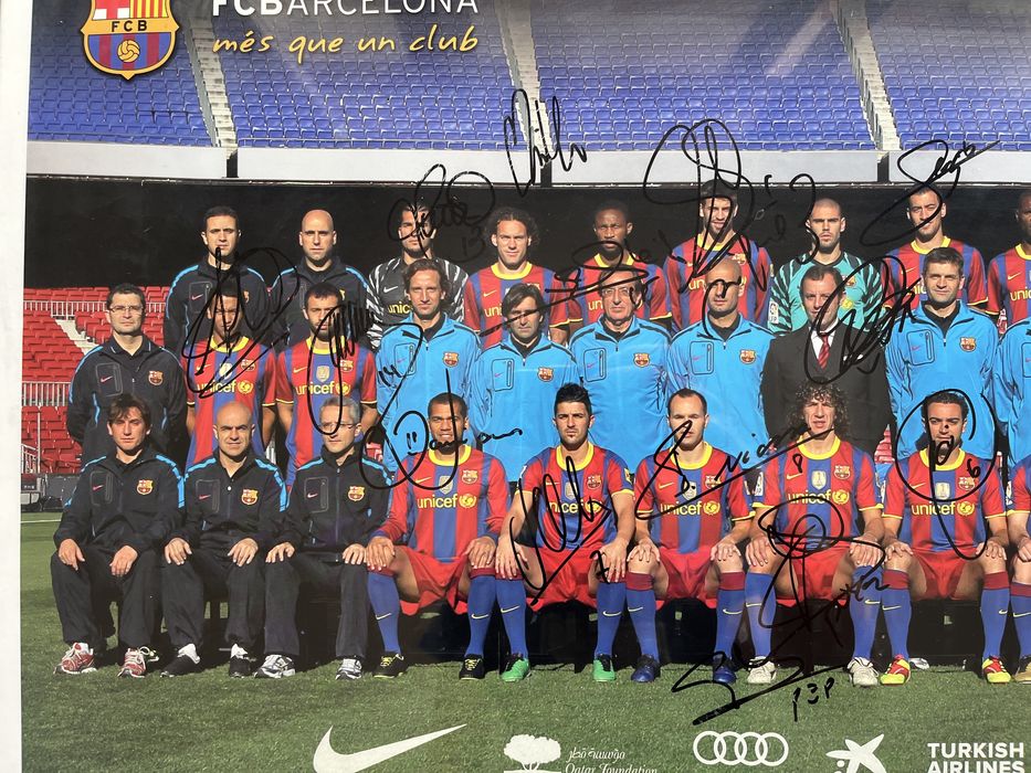 Autograf Messi oryginał i inni