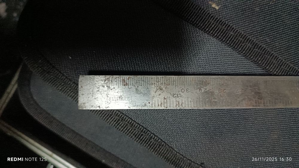 Paquímetro Alemão em Aço – 29€