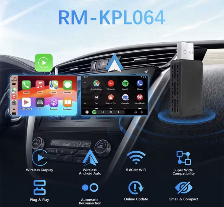 Адаптер carplay android auto