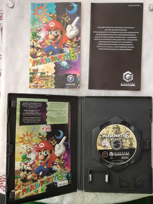 Mario Party 6 [Nintendo Gamecube, 2005] 100% Complete - French