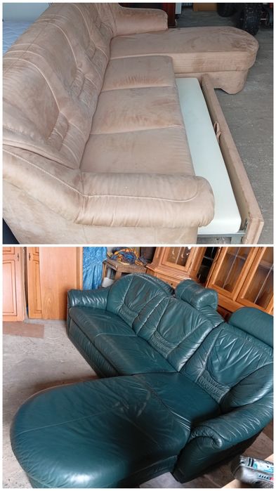 Narożnik, rogówka, sofa z funkcją spania