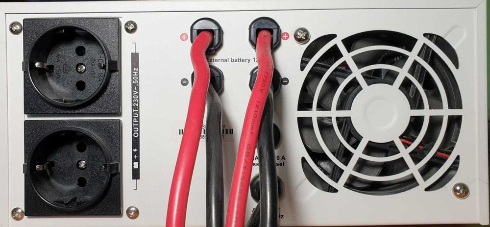 ДБЖ з правильною синусоїдою 12V LPM-PSW-1500 Інвертор БезперебійникUPS