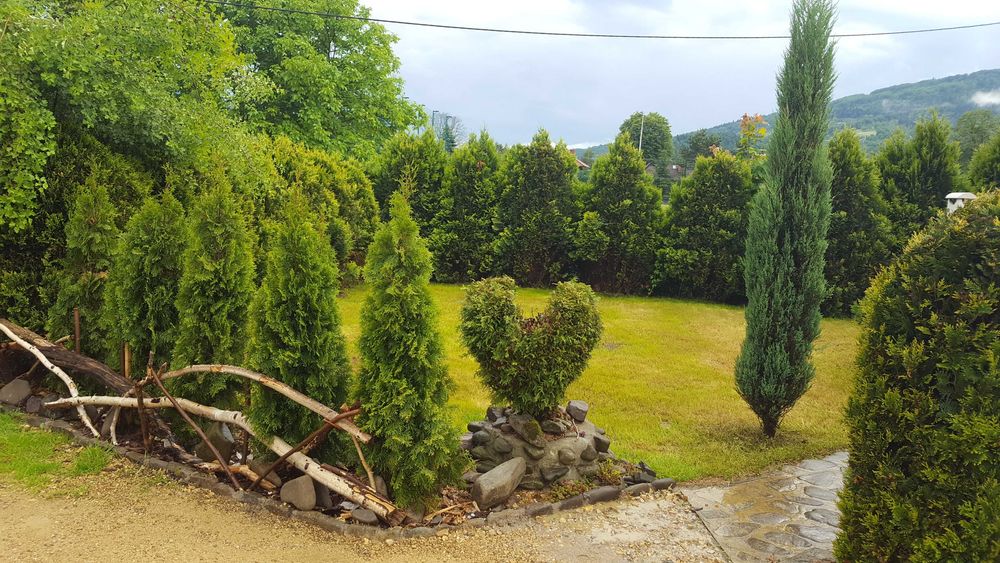 Międzybrodzie domek nad jeziorem w górach 50m plaża,