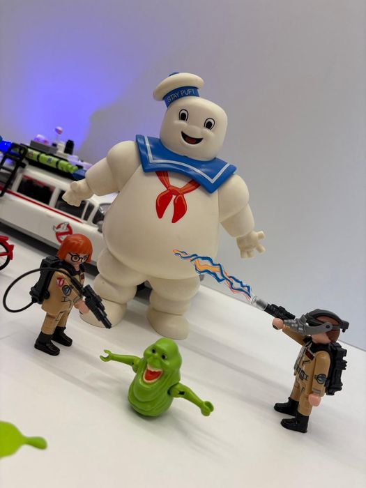 Playmobil Ghostbusters 70170 Ecto-1 samochód, 9221 Marshmallow, 9222