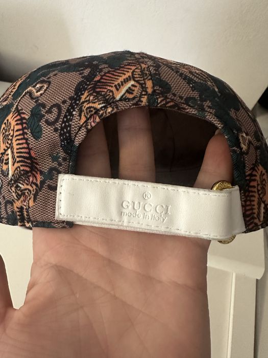 Czapka kapeluch gucci leopard tiger