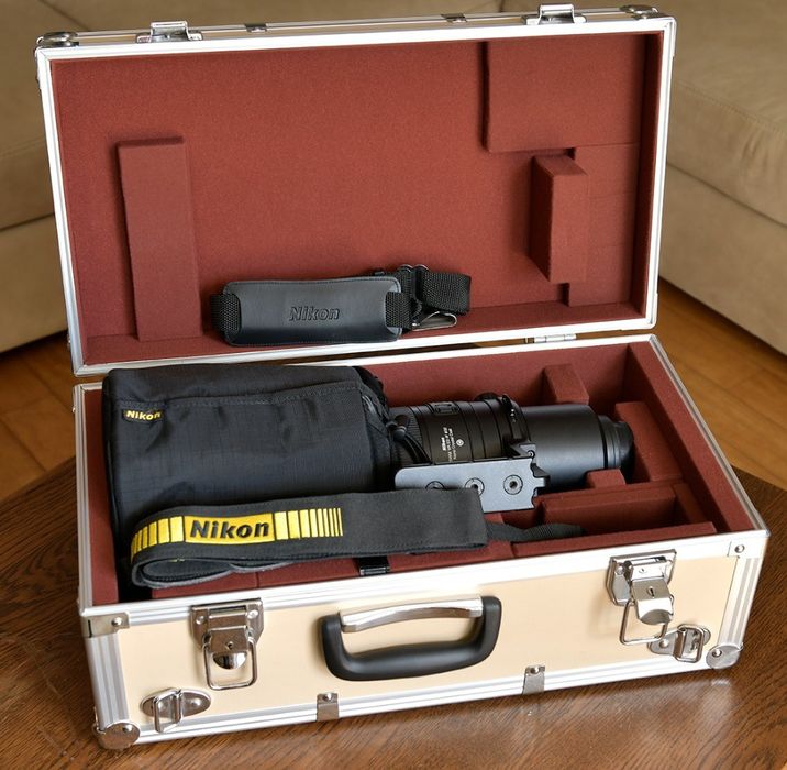 Obiektyw Nikon AF-S Nikkor 500mm 1:4 G ED VR stan idealny