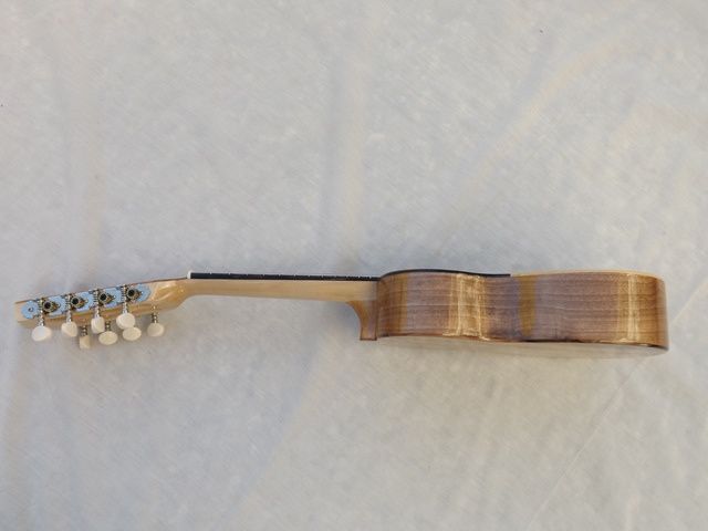 Cavaquinho de 8 cordas de meio tampo