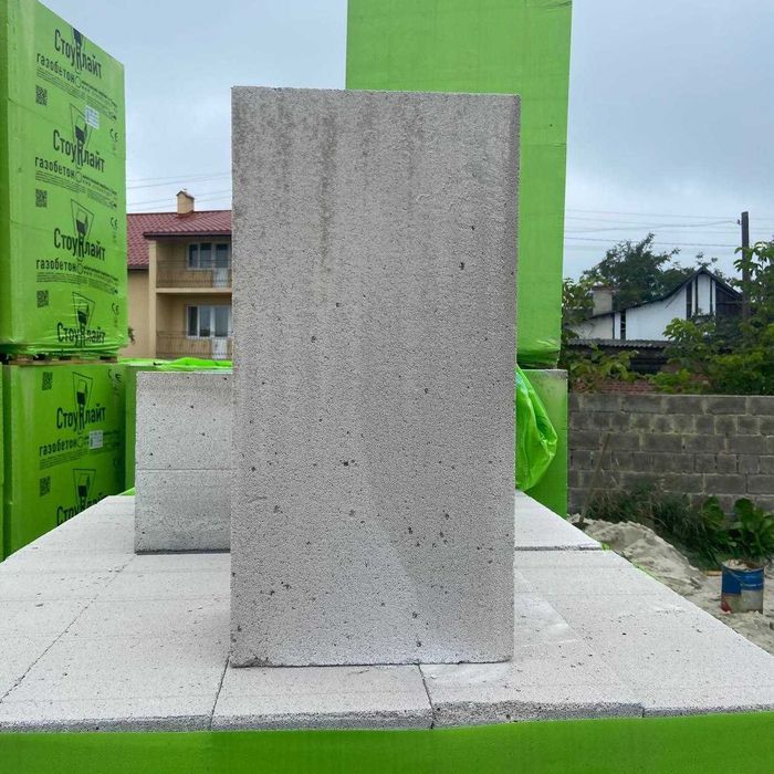 Газоблок, газобетон, Стоунлайт, пінобетон, піноблок