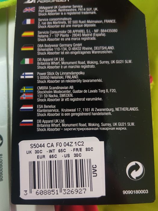 Biustonosz sportowy Shock absorber 65C nowy