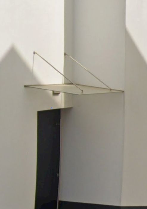 Telheiro alpendre pala para porta entrada