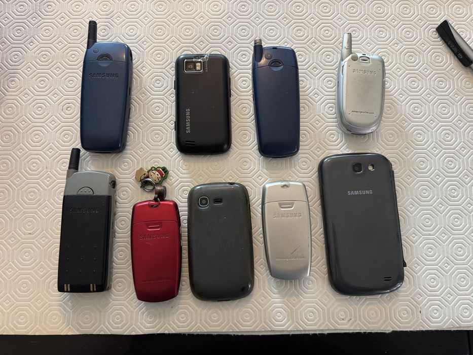 Lote 9 Samsungs Antigos p/ Colecionadores