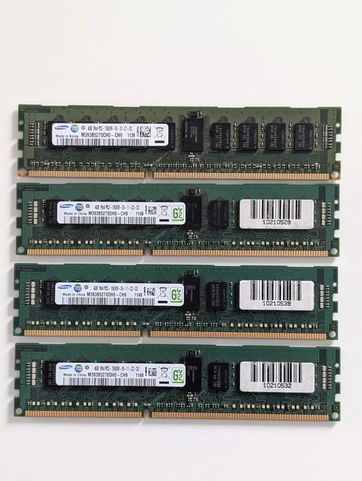 Оперативна пам'ять Samsung DDR3 4GB 4шт.