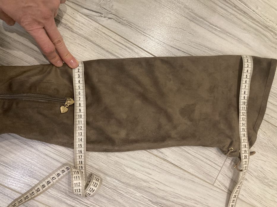 piekne brazowe kozaki TAMARIS 40 wysokie