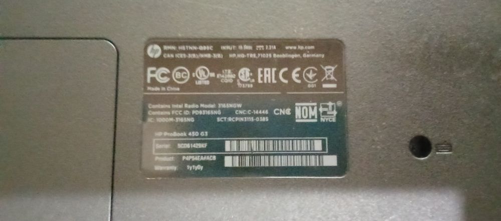 Ноутбук HP pro book