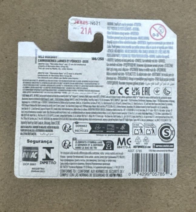 '89 Mercedes Benz 560 SEC AMG Hot Wheels 2025