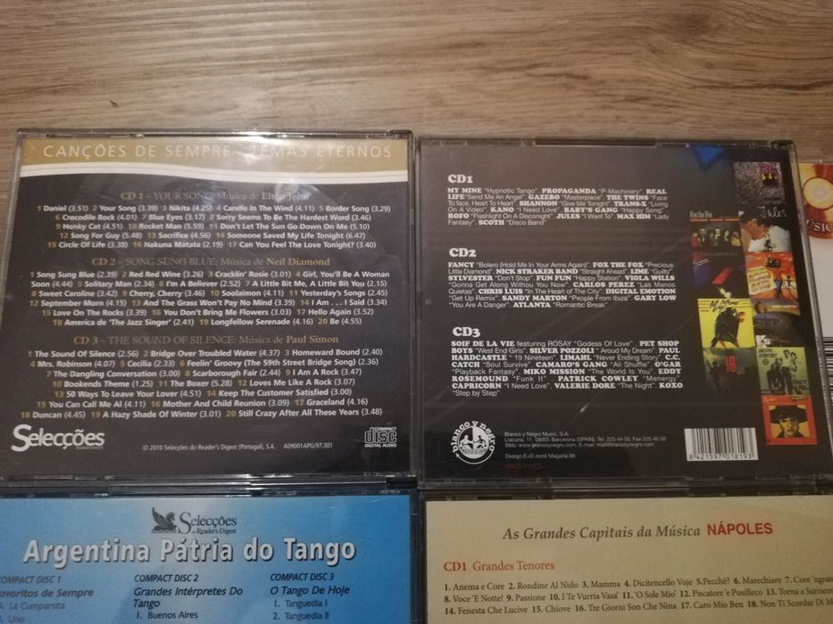 CD de música vários artistas