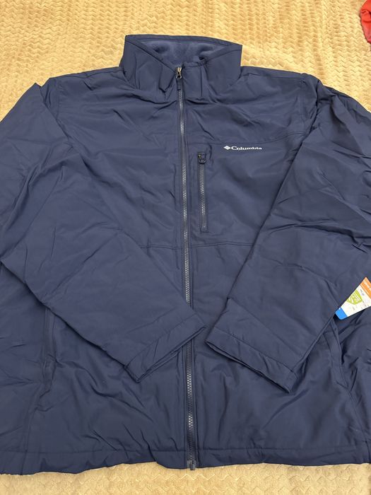 Демісезонна куртка Columbia БАТАЛ 2xl, 3xl великі розміри весна/осінь
