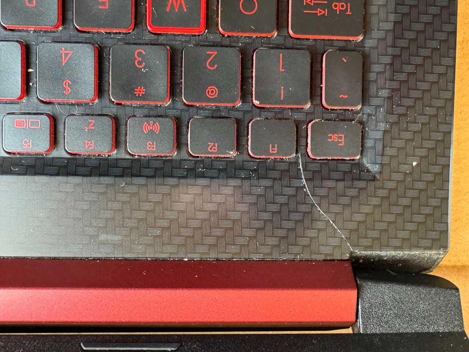 Acer Nitro 5 Intel Core i7 8750H, RAM 16GB DDR4, GTX1050, dysk SSD 1TB. Windows 11