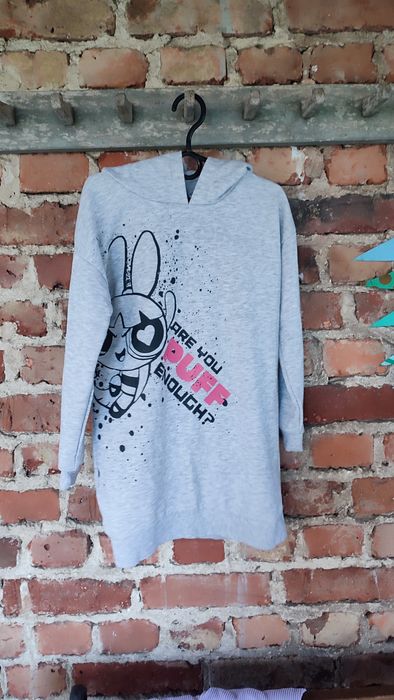 Dłuższa bluza/sukienka dresowa Atomówki  122/128