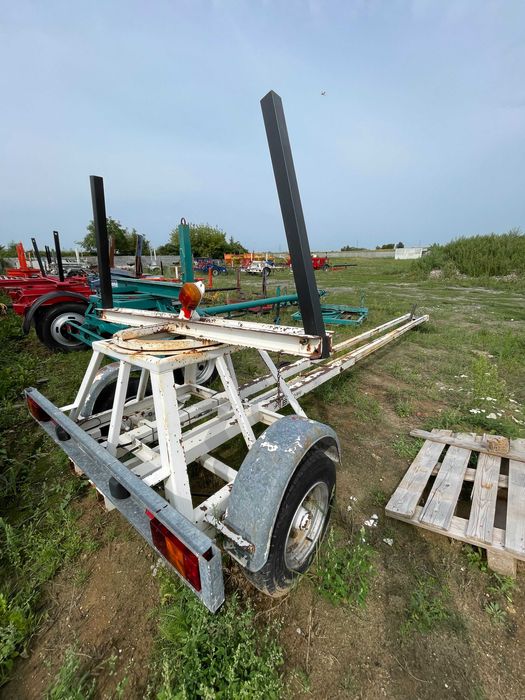 Przyczepa dłużycowa KAISER 2T dłużyca do stali słupów drutu drewna