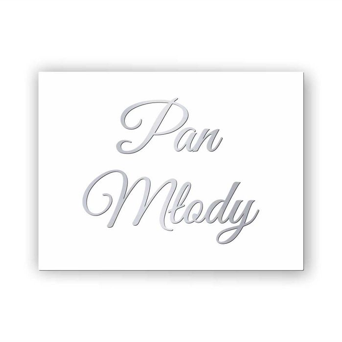 Pan Młody - Tablica weselna 30x20cm