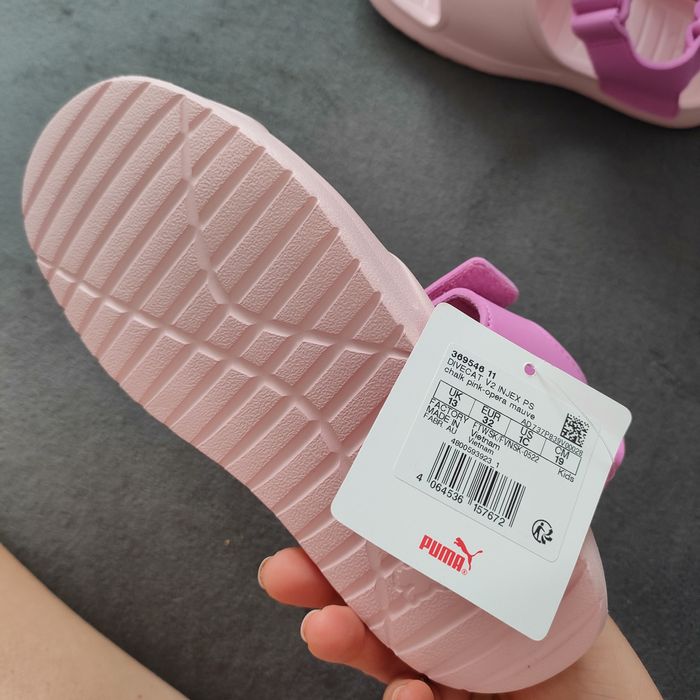 Sandałki piankowe puma r 32. Wkładka 20.5 cm