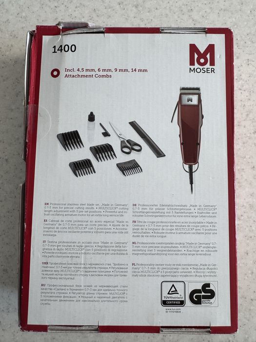Машинка для стрижки Moser 1400, арт. 1400-0278