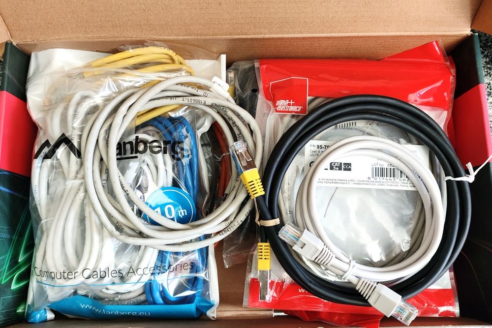 Cabos de rede UTP RJ-45 preço especial para levar todos