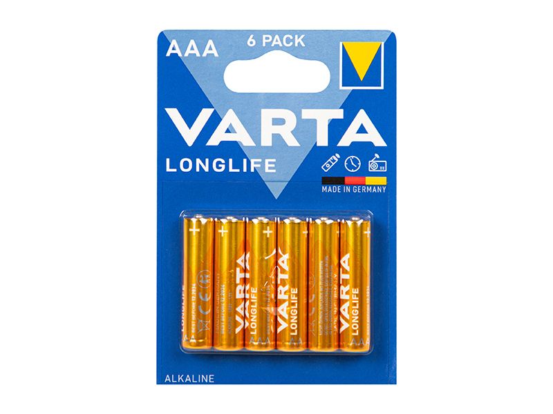 bateria alkaliczna aaa 1.5 lr3 varta longlife