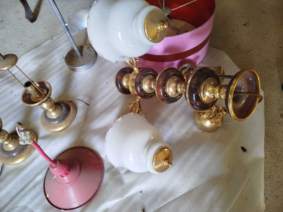 Pack de vários candeeiros  para restauro