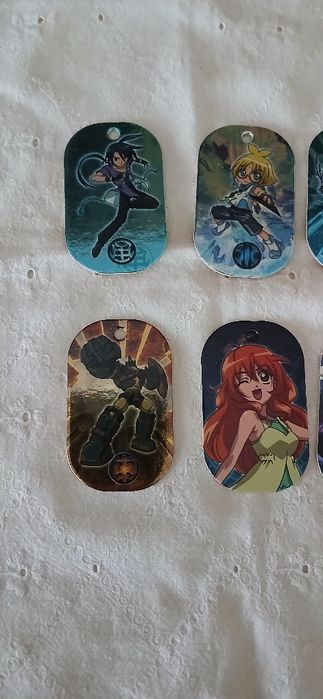 Chapas Identicadoras Bakugan