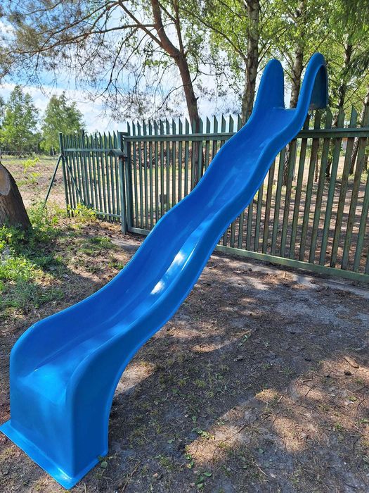 Zjeżdżalnia fala 4,5 m laminat  beżowa biała Paleta Ral ślizg