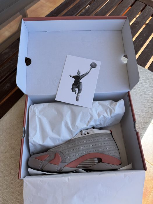 Desconto - Clot x Air Jordan 14 Low Terracota