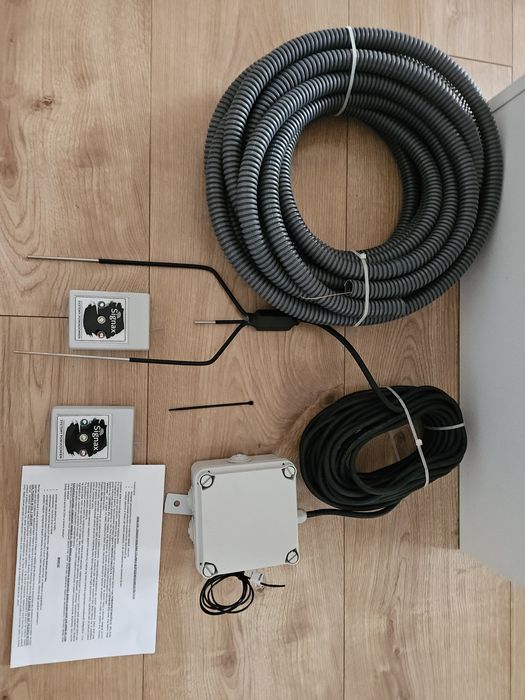 Signax system powiadomienia o napełnieniu szamba, dwa odbiorniki, pesz