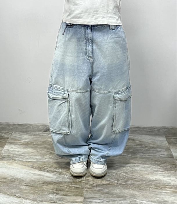 Нові широкі джинси SUPER BAGGY rap jeans широкие джинсы Jaded london t