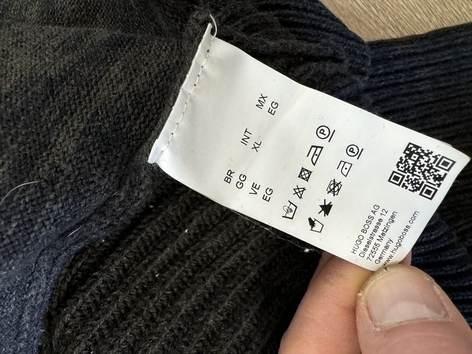 ‼️ Вязаный светер ,зип кофта Hugo Boss Original