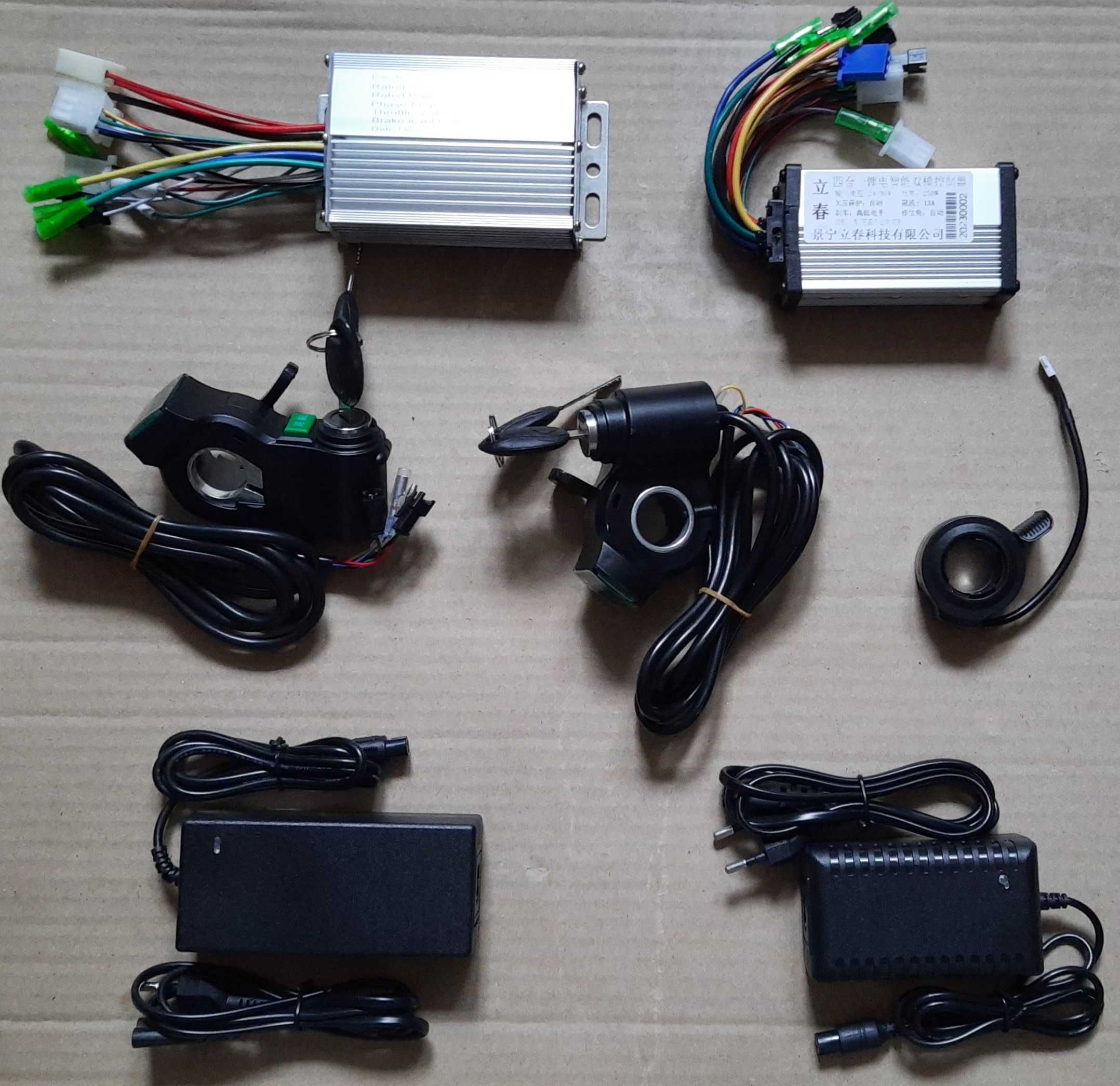Контроллер вело,самокат 24/36 V 250 W. 36/48 V 350w. Ручка газа .: 150 ...