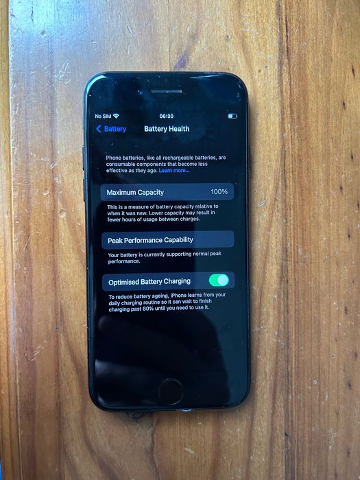 iPhone 7 Jet Black 128GB – Impecável + Acessórios