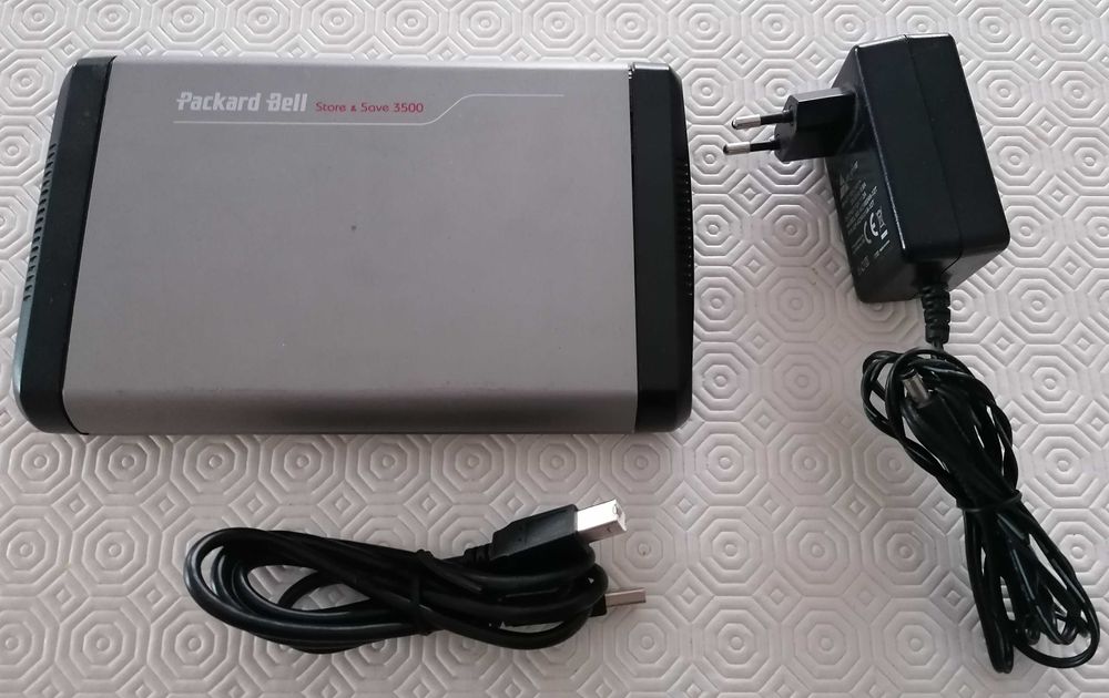 Disco rigido externo, 465GB, por 40€