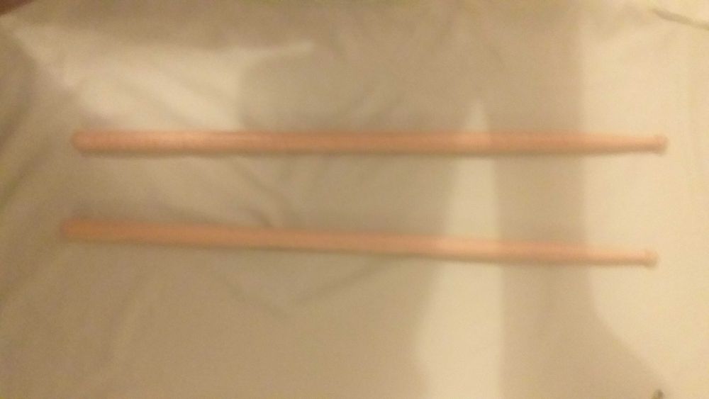 Baquetas bateria e caixa