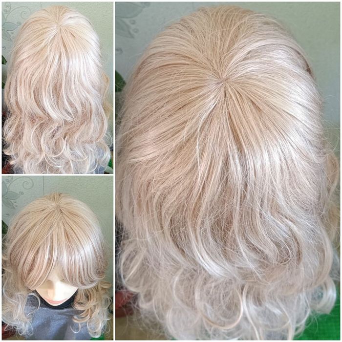 Парик с  натурального волоса