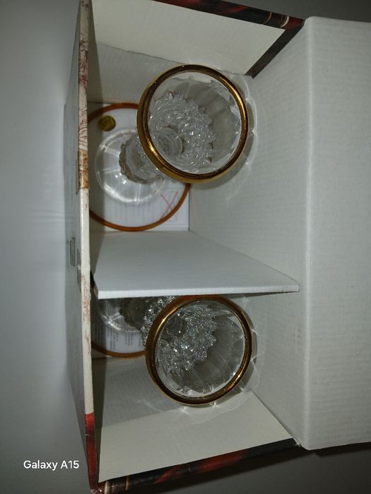 Castiçais Vintage Cristal d'Arques 24%