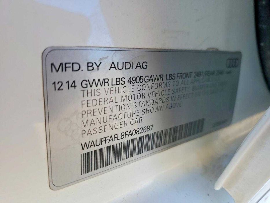 2015 AUDI A4 premium plus