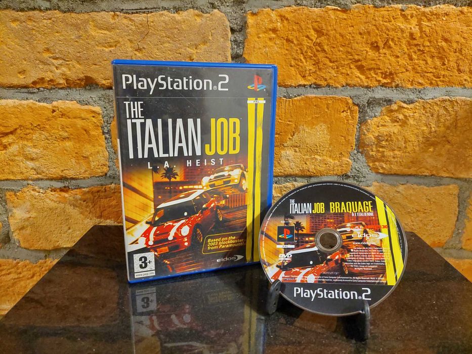 Gra Italian Job L.A. Heist Włoska Robota Sony Playstation 2 PS2 orygin