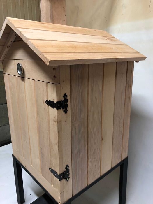 wędzarnia olchowa zestaw  z drzwiczkami i kominkiem