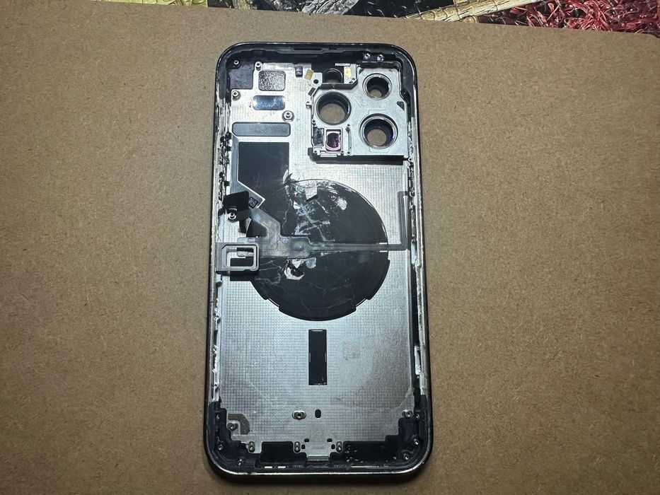 Carcaça Traseira Original iPhone 14 Pro Max (Roxo) + Bobine e Flex