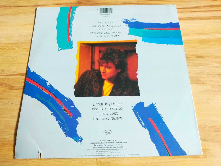 Robert Plant - “Shaken 'N' Stirred“. Winyl 1 press USA
