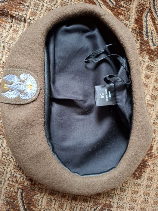 Beret Oliwkowy WOT nowy.
